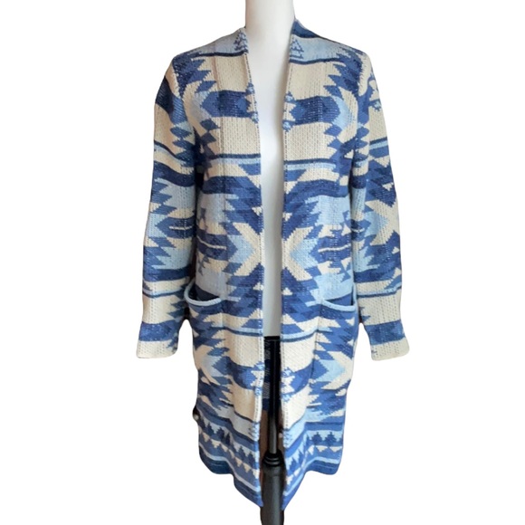 Anti Ballistic Aztec Knit Open Cardigan M - Picture 1 of 12